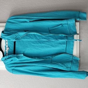 Pink Hoodie zip up sweatshirt